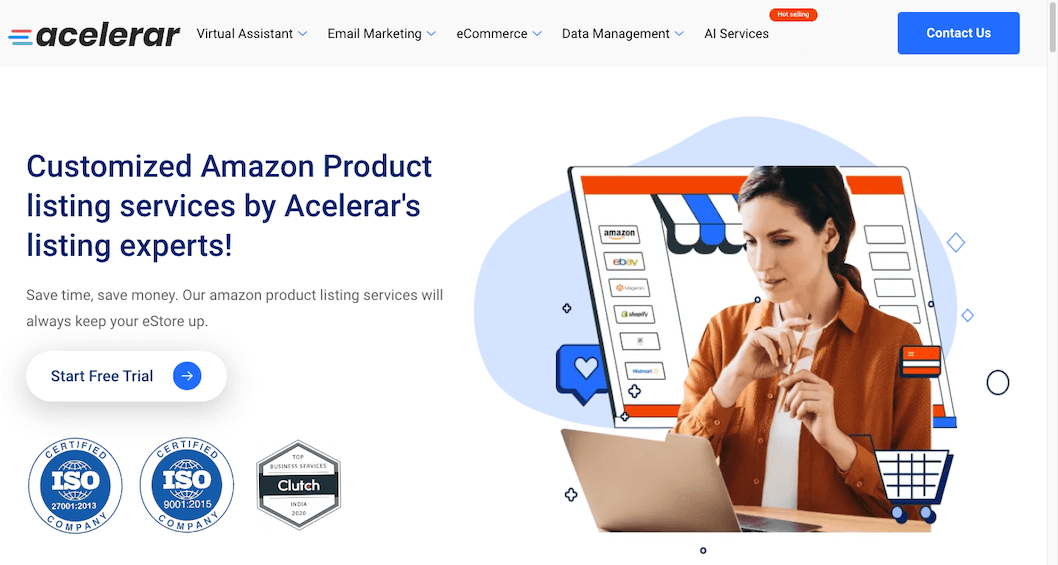 Acelerar Amazon Product Listing Services