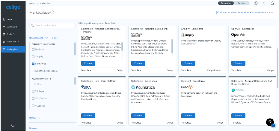 Celigo Ecommerce Integration Platform