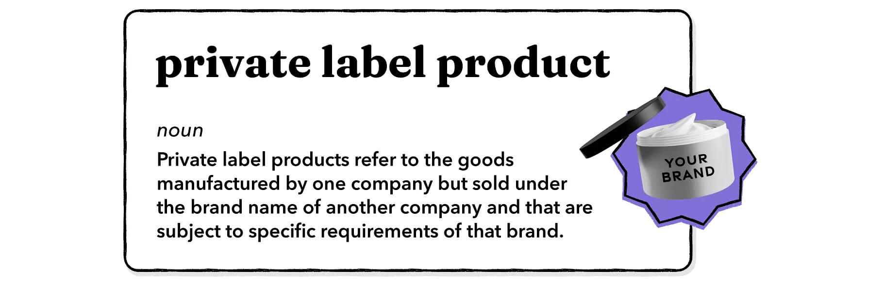 Amazon Private Label Product Definition